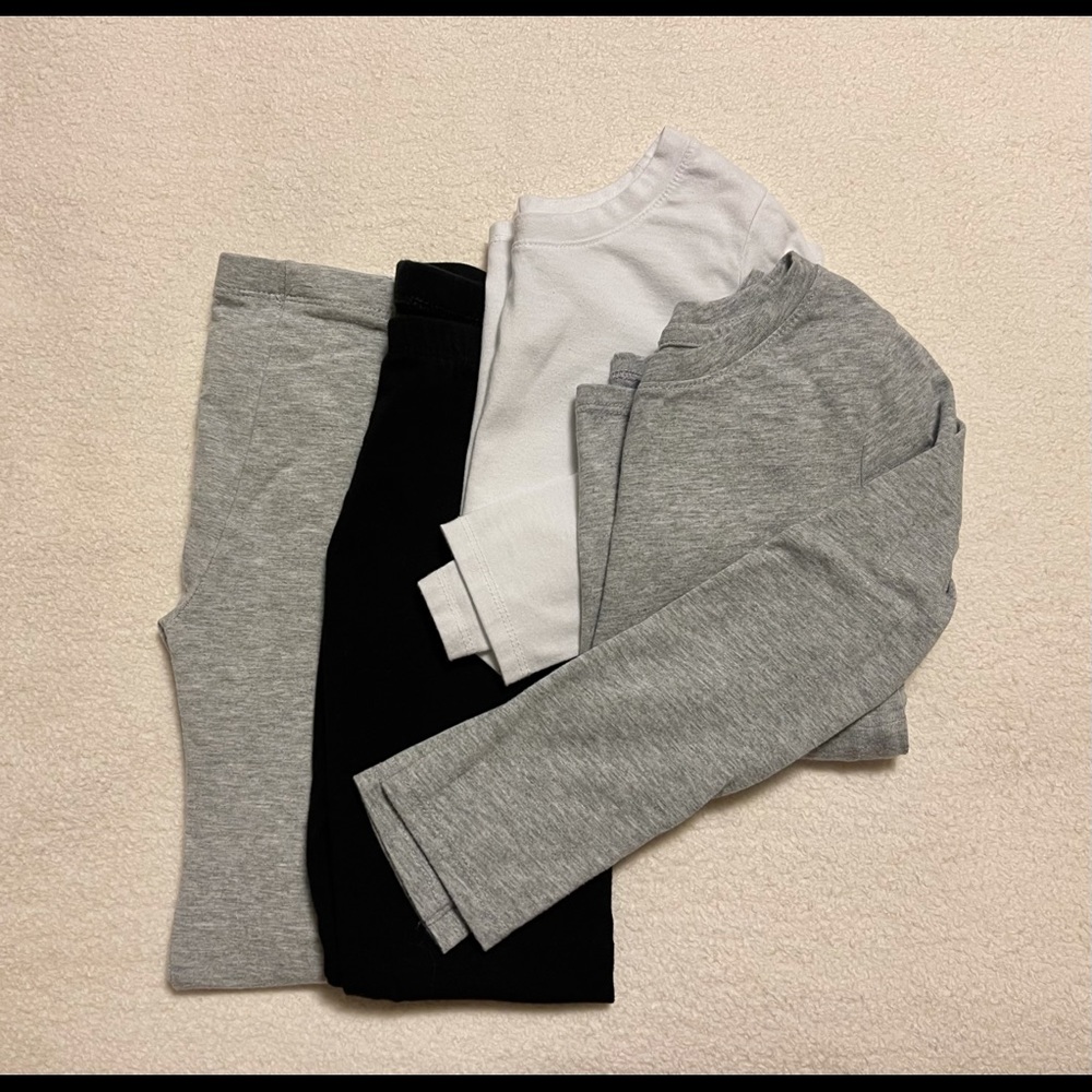 5T Toddler Girl Cat & Jack 4-Piece Bundle